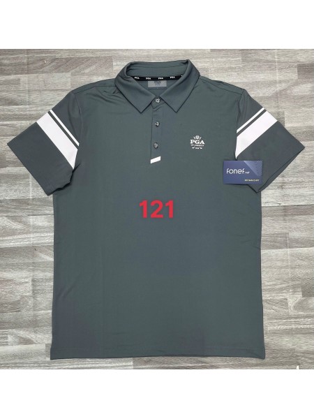 Áo Polo Golf Thể thao PGA Xanh Xám