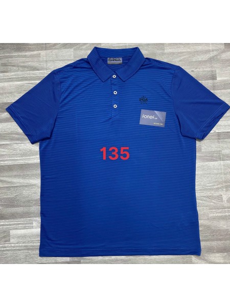 Áo Polo Golf Thể thao PGA Xanh kẻ