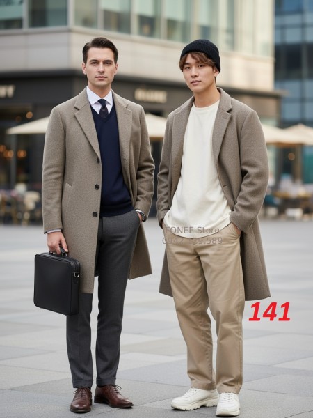 Áo Măng tô dạ SPA