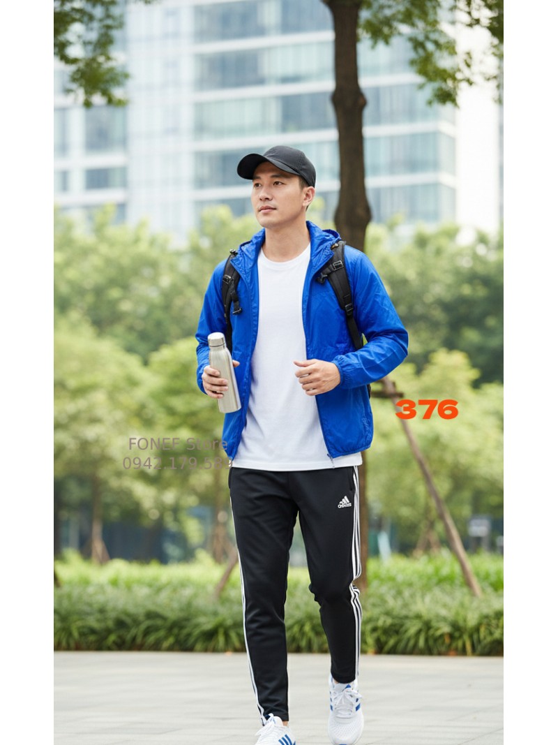 Áo Khoác Thể thao mũ rời F1F