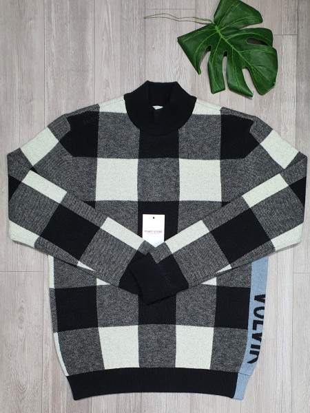 Áo Len Tơ VLV Golf Caro Cao cấp