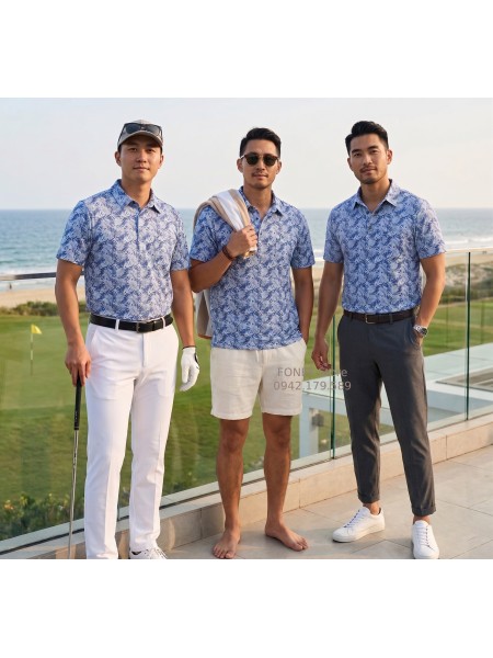 Áo Polo Golf F1F Sắc màu