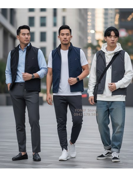 Áo Gile Chần bông NTC