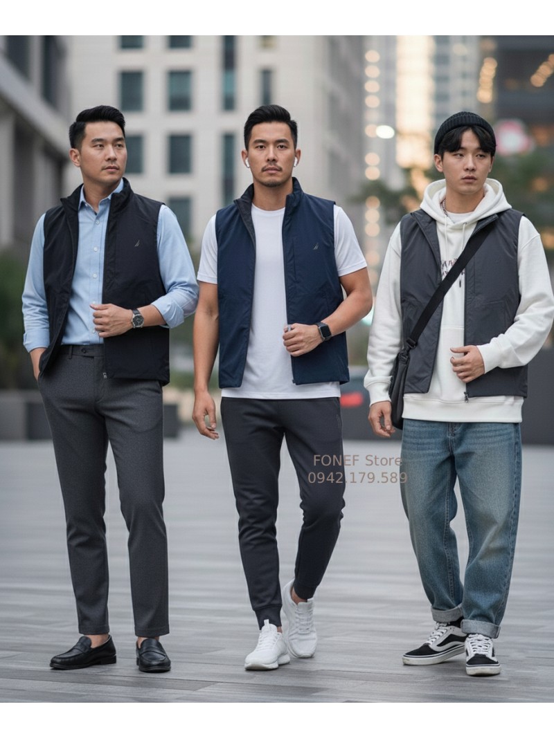 Áo Gile Chần bông NTC