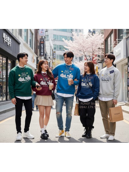 Áo Thun nỉ Unisex MGZ