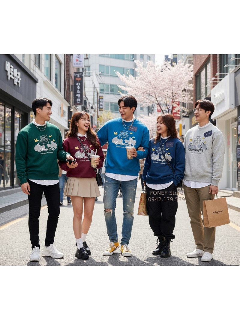 Áo Thun nỉ Unisex MGZ