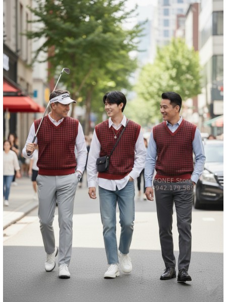 Áo Gile len golf Cao cấp JDX