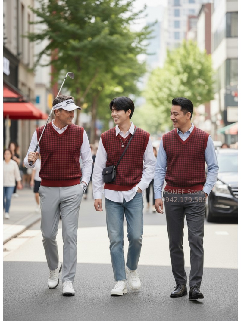 Áo Gile len golf Cao cấp JDX