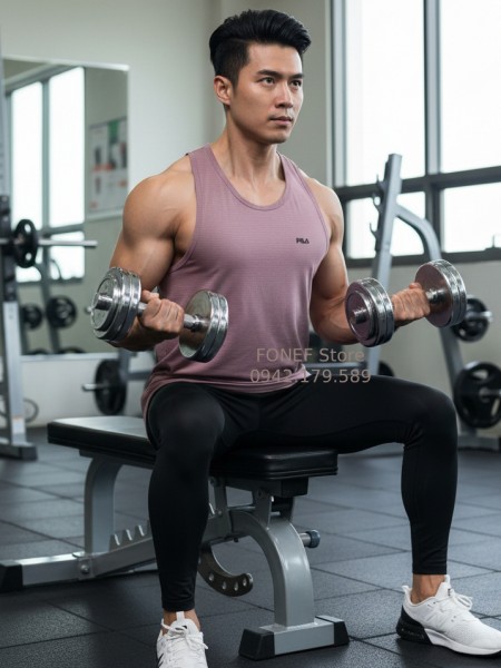 Áo Phông Ba lỗ FLA Thể thao, dáng FIT