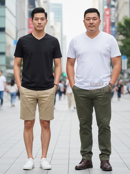 Áo Phông F21 Cổ tim