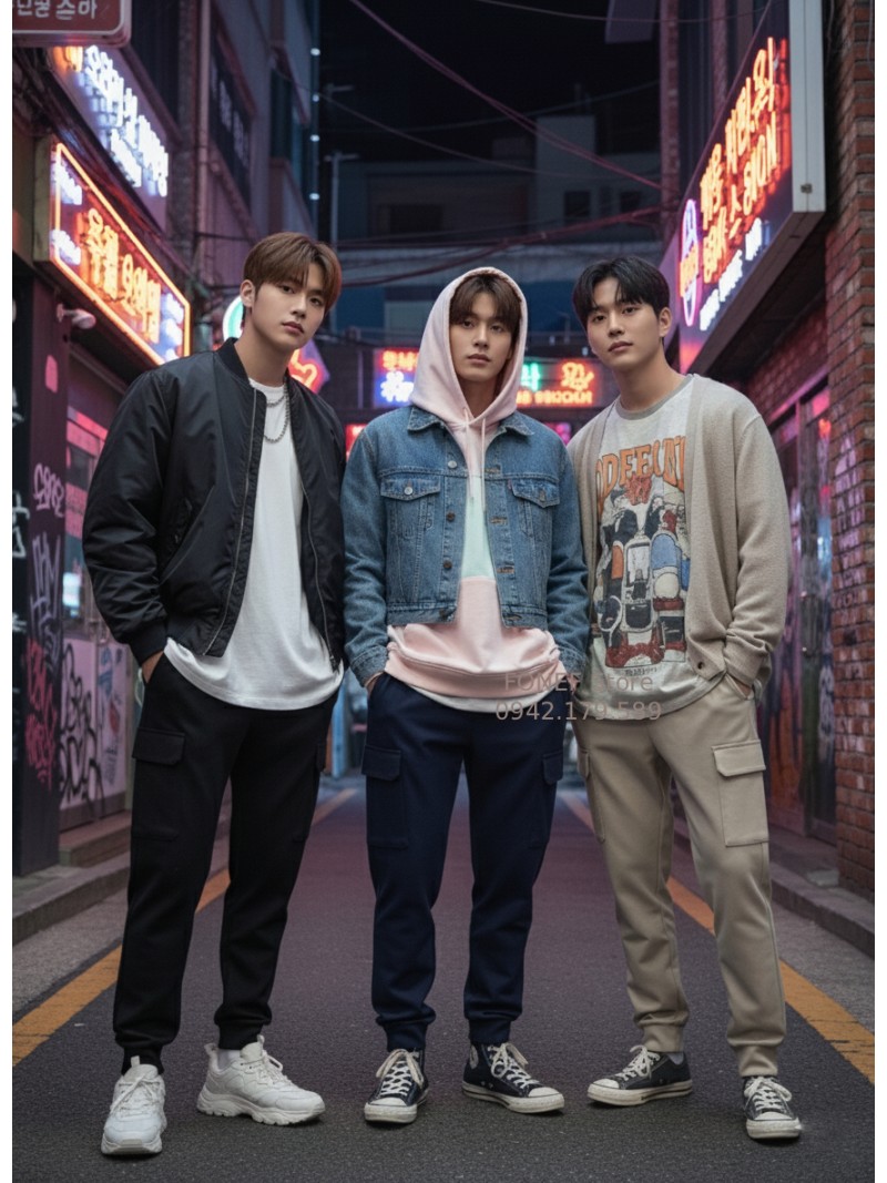 Quần Jogger unisex thể thao cán nỉ EDB 