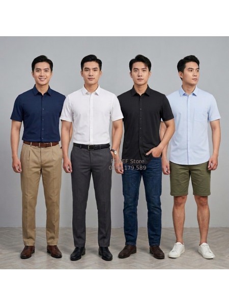 Áo Sơ mi Cộc tay RBC