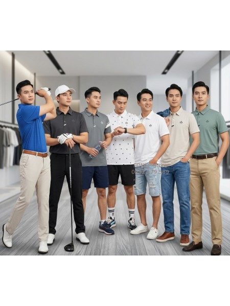 Áo Polo Golf Thể thao PGA Tổng hợp