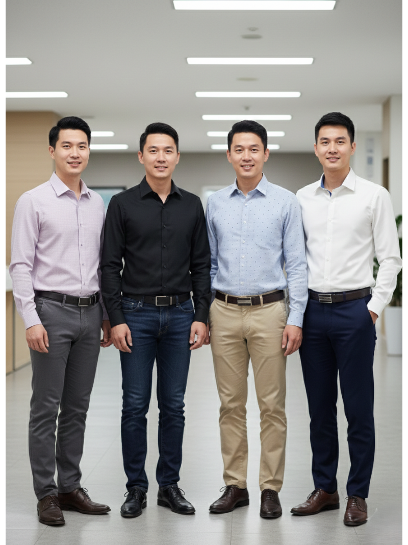 Áo Sơ mi dài tay STC