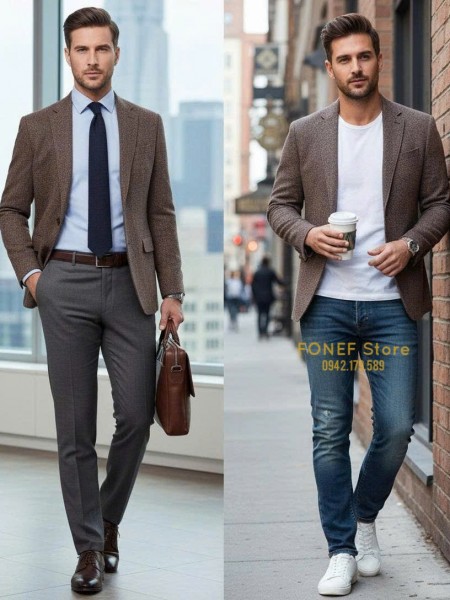 Áo Blazer dạ cao cấp PAT