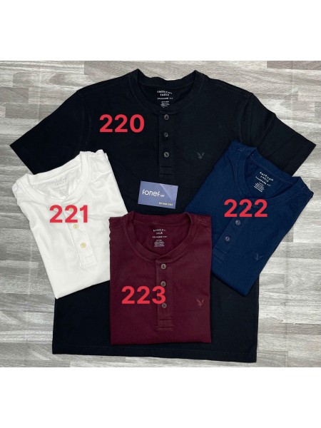 Áo Phông AME Cổ Henley